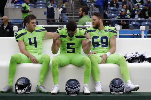 Seattle Seahawks long snapper Tyler Ott (Jenks High School)